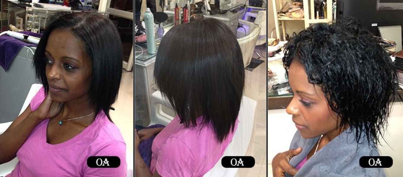 החלקה יפנית משקמת לשיער יבש